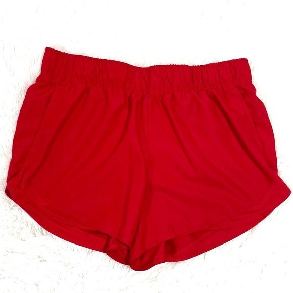 New Athletic Works Core Running Shorts Red Size Large - Picture 3 of 10